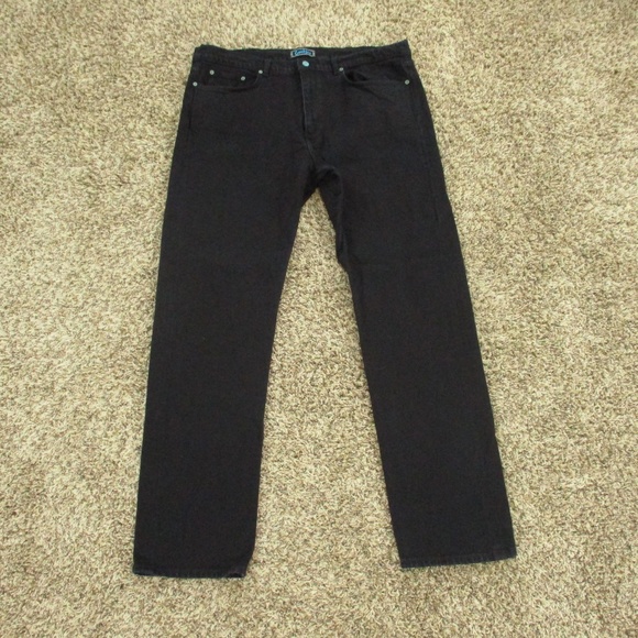 Cookies Jeans Men's 40x33 Black Straight Leg Stretch Denim - Picture 1 of 8